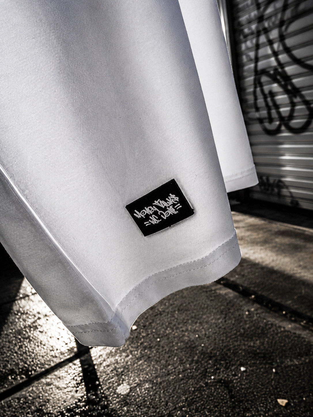 White “TGU” t-shirt