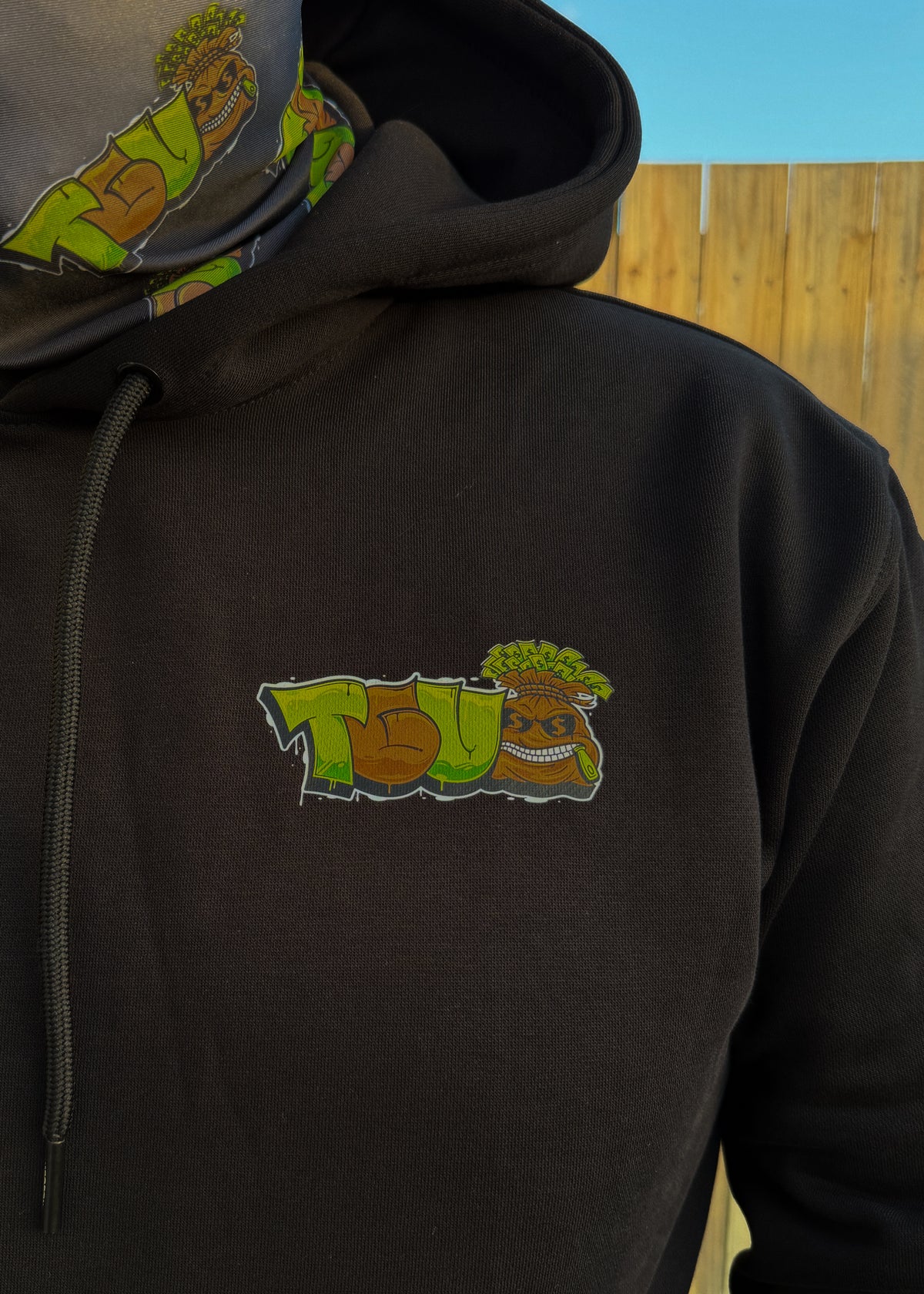 Black TGU hoodie