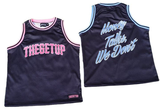 THEGETUP “MONEY TALK$, WE DONT” jersey singlets